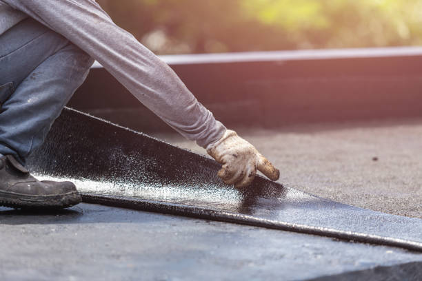 Professional Emergency Waterproofing technician working in Murray City, OH